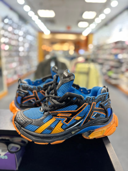 *USED* Balenciaga Track Runner Blue Orange
