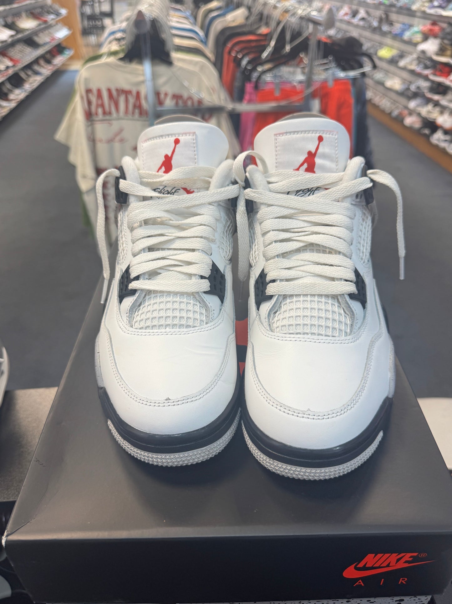 *USED* Jordan 4 Retro White Cement (2025)