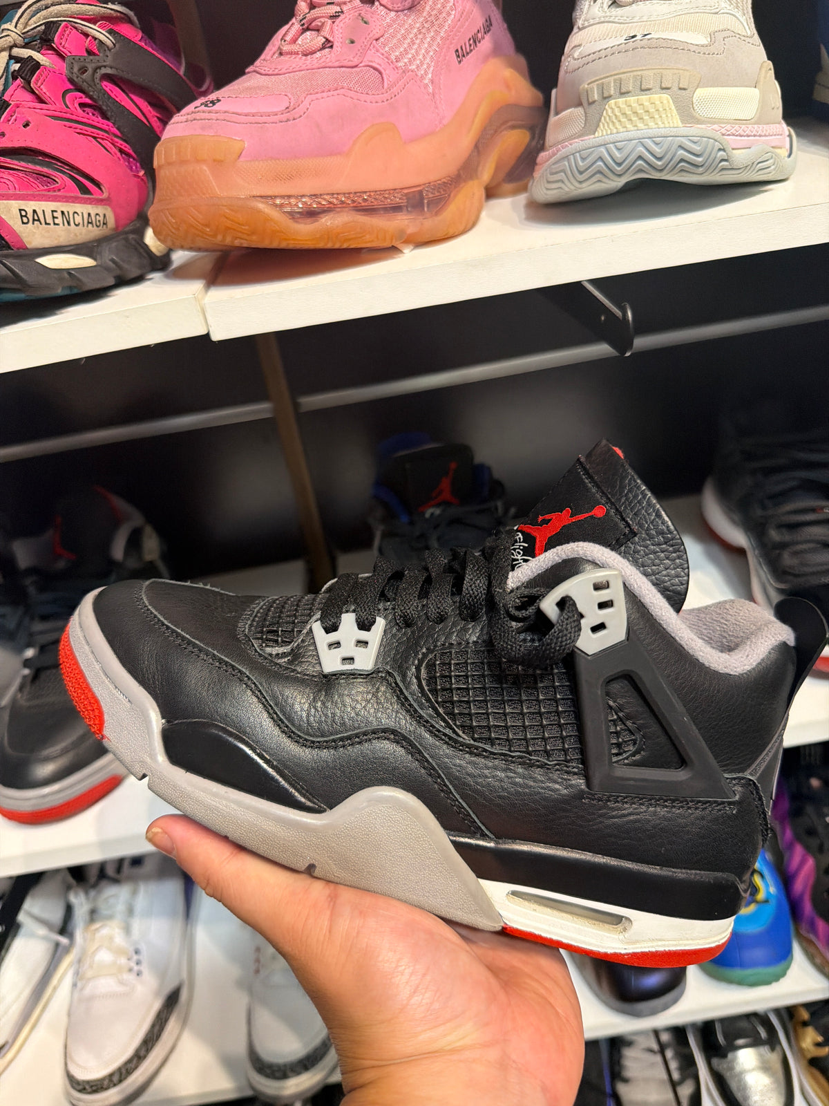 *USED* Jordan 4 Retro Bred  Reimagine GS