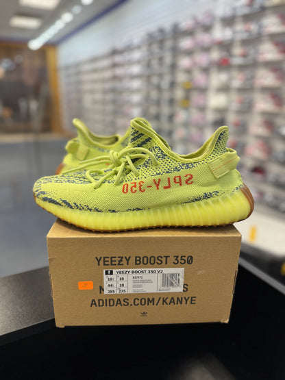 *USED* adidas Yeezy Boost 350 V2 Semi Frozen Yellow