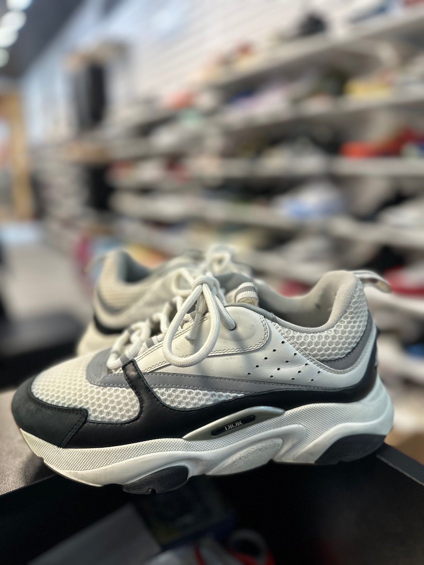 *USED* Dior B22 Grey/Black
