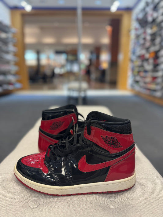 *USED* Jordan 1 Retro High OG Patent Bred