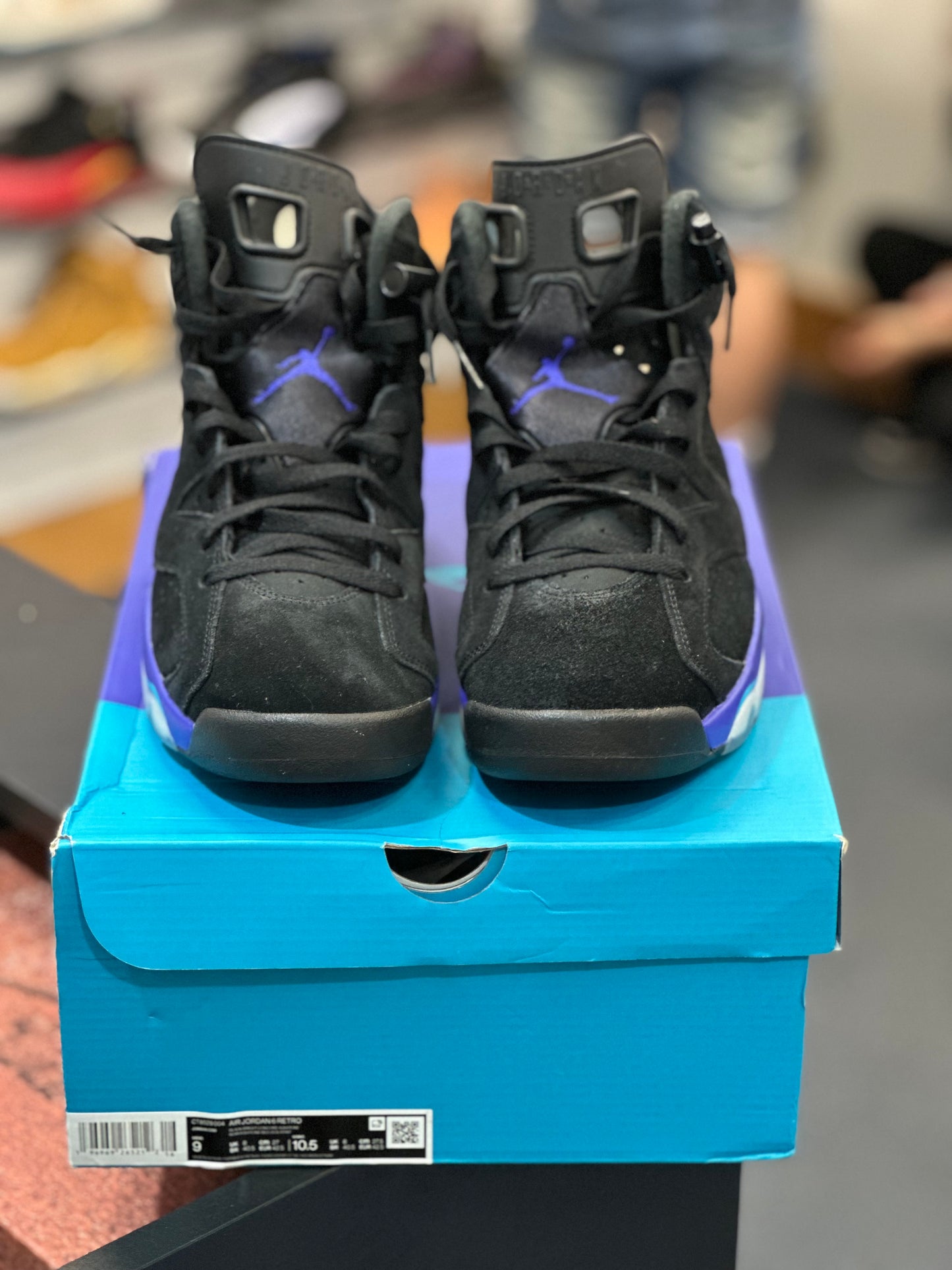 *USED* Jordan 6 Retro Aqua