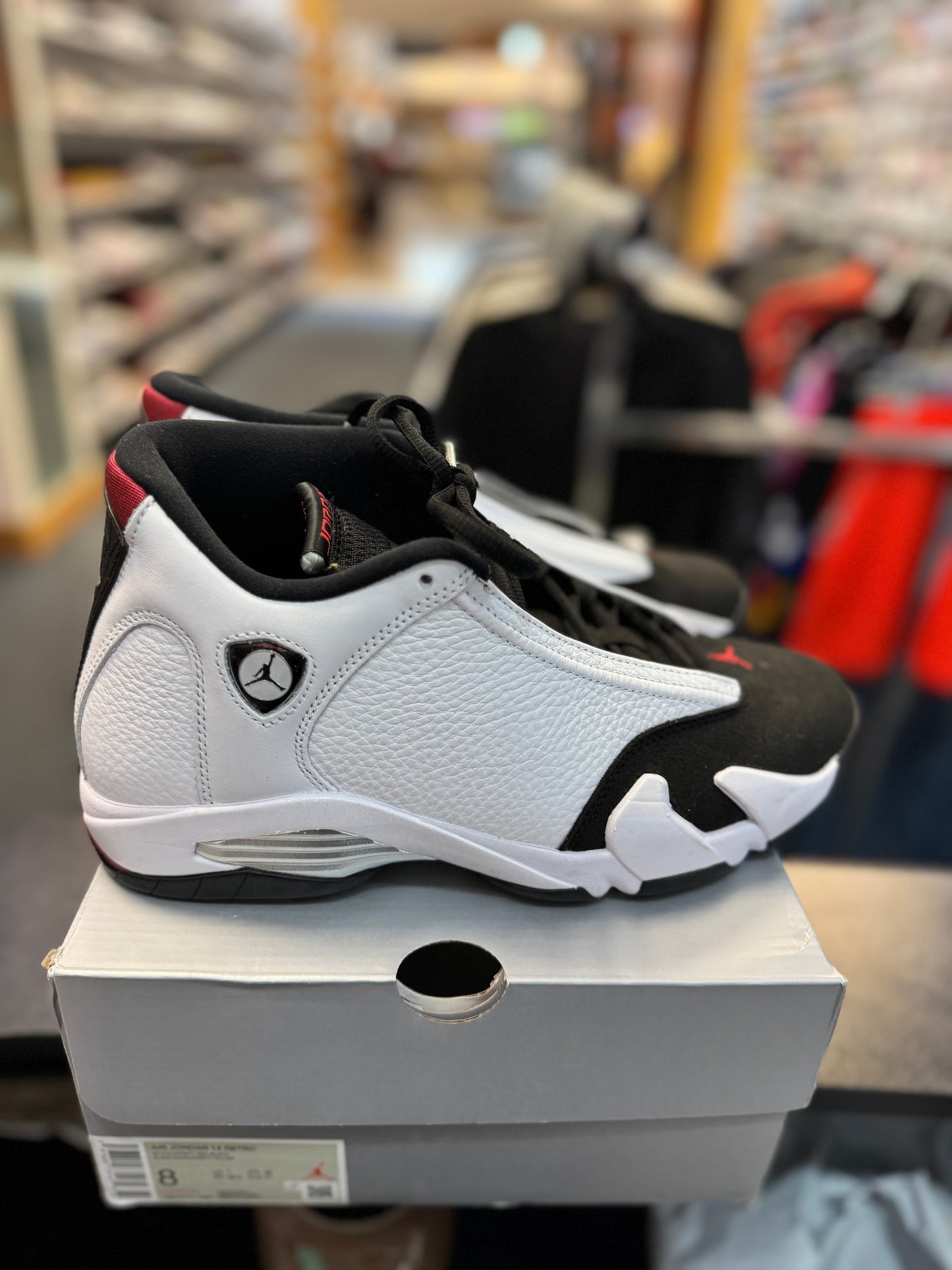 *USED* Jordan 14 Retro Black Toe (2024)