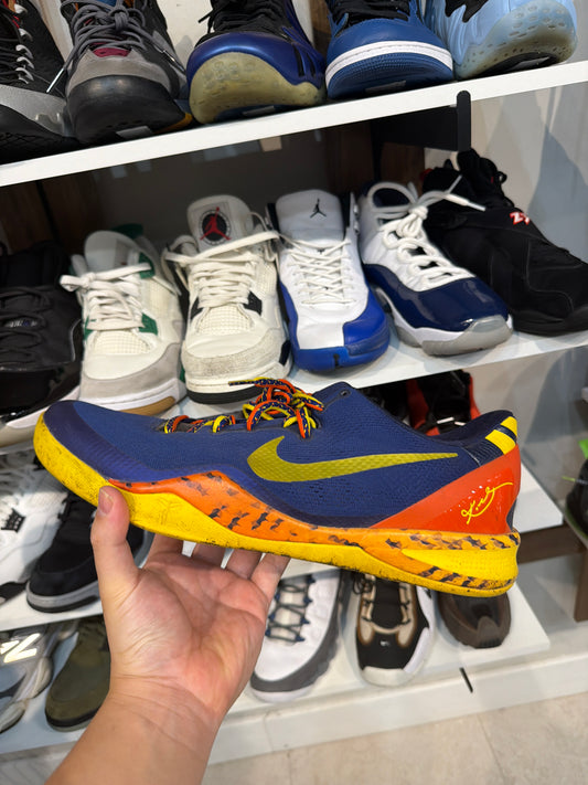 *USED* Nike Kobe 8 Barcelona Tiger