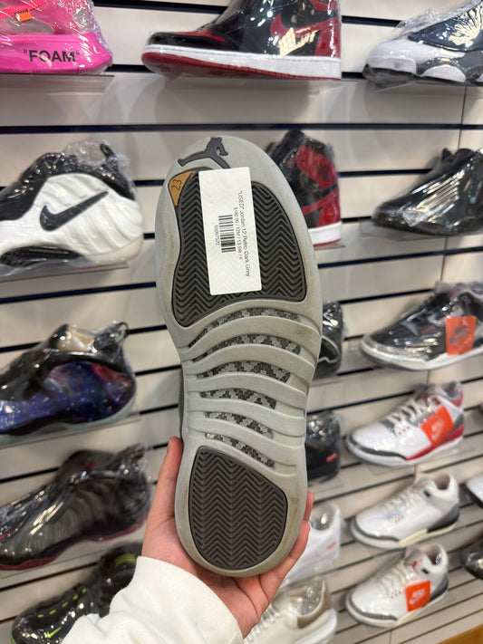 *USED* Jordan 12 Retro Dark Grey