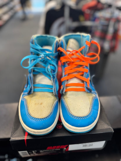 *USED* Jordan 1 Retro High Off-White University Blue