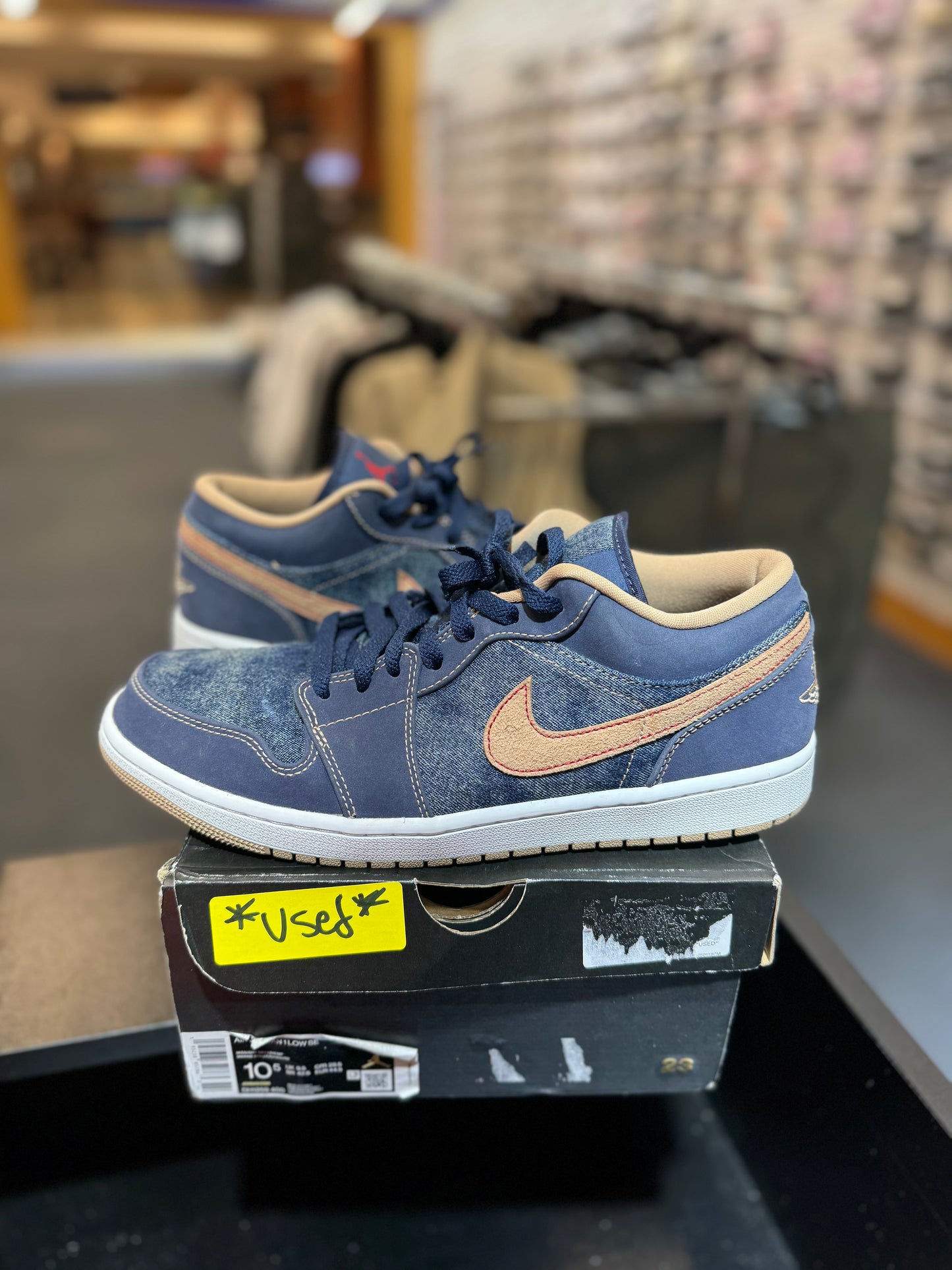 *USED* Jordan 1 Low Denim