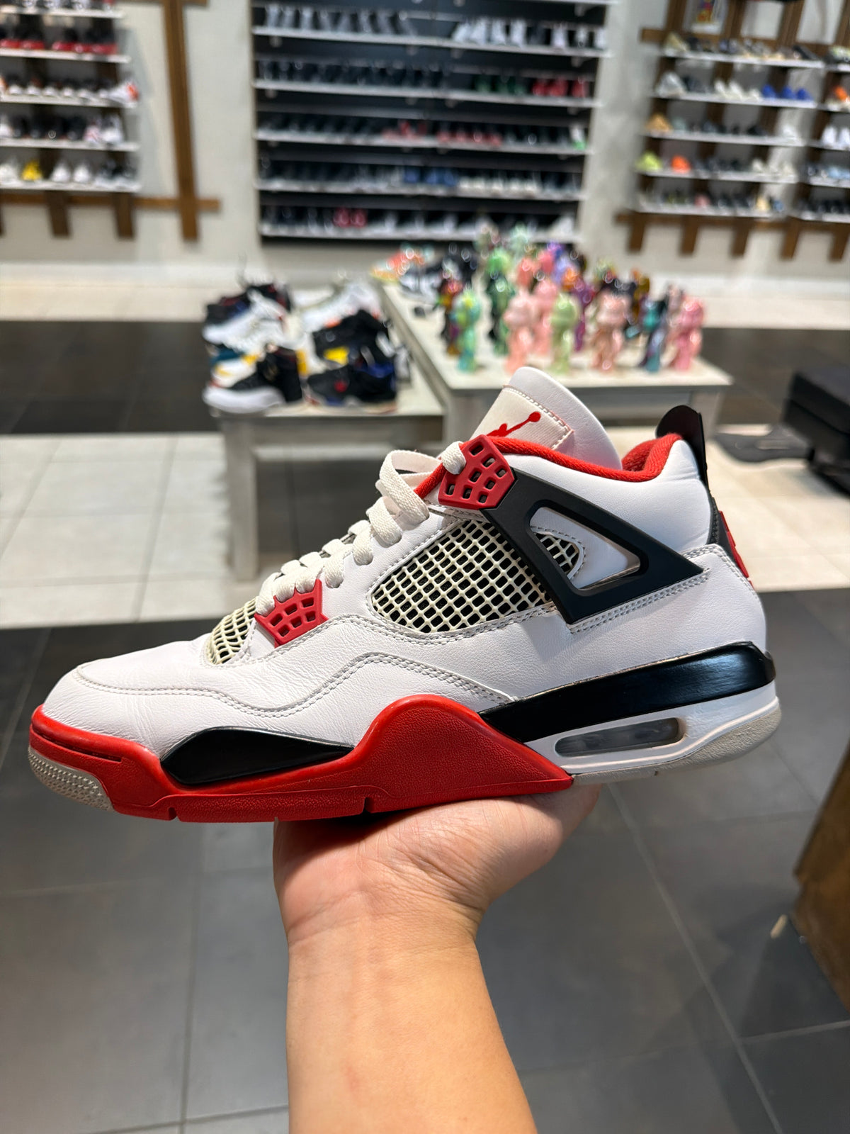 *USED* Jordan 4 Retro Fire Red (2020)