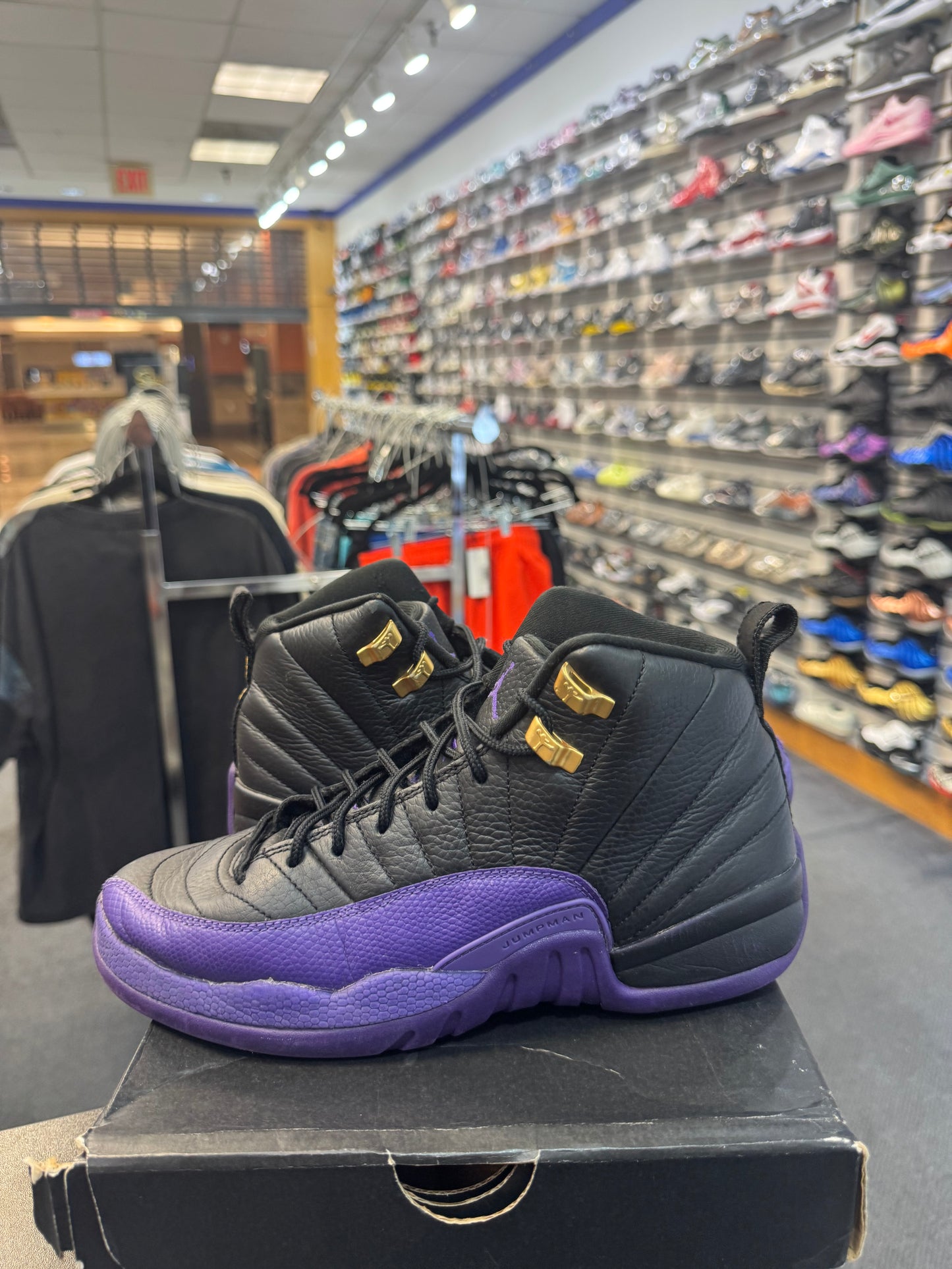 *USED*  Jordan 12 Retro Field Purple (GS)