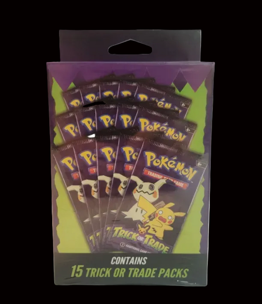 Pokemon Trick or Trade Booster Pack box