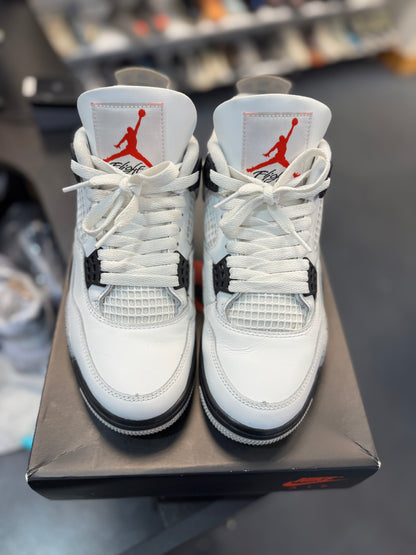 *USED* Jordan 4 Retro White Cement (2025)