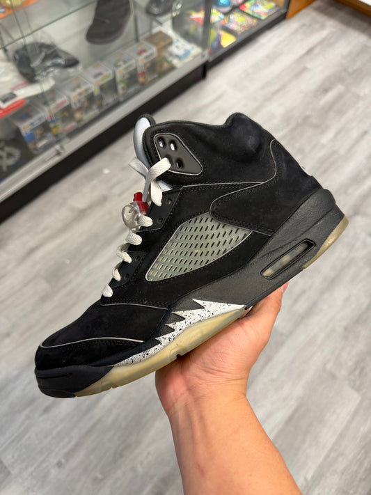 *USED* Jordan 5 Retro OG Black Metallic Reimagined