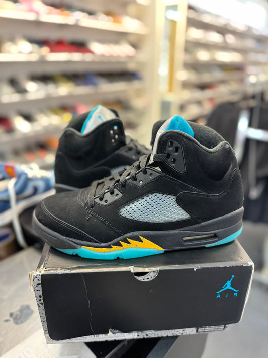 *USED* Jordan 5 Retro Aqua