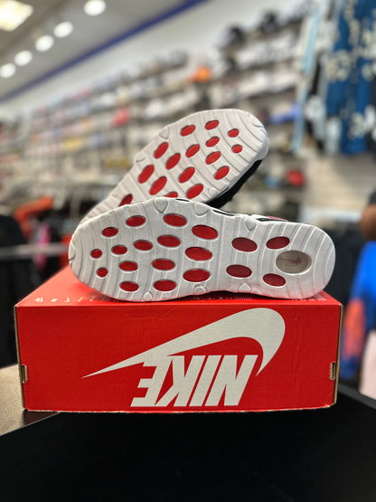 *USED* Nike Uptempo 95 White Red Black