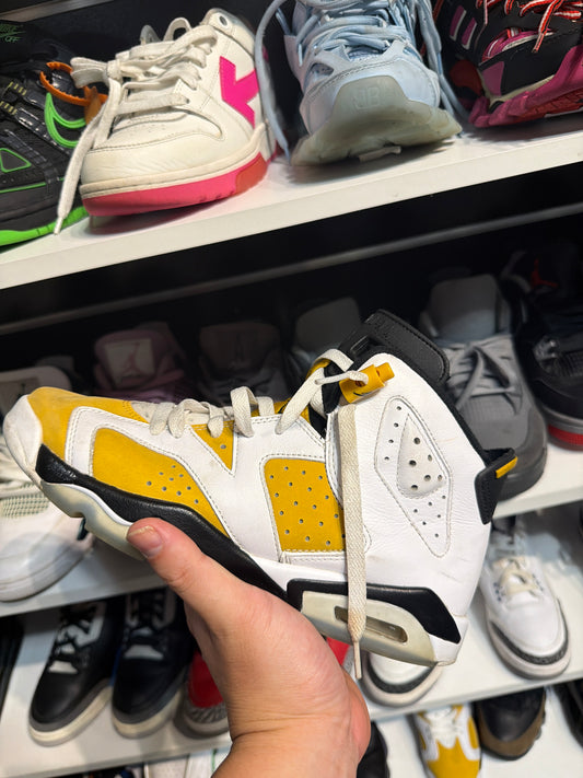 *USED* Jordan 6 Retro Yellow Ochre (GS)