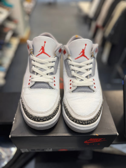 *USED* Jordan 3 Retro Fire Red (2022)