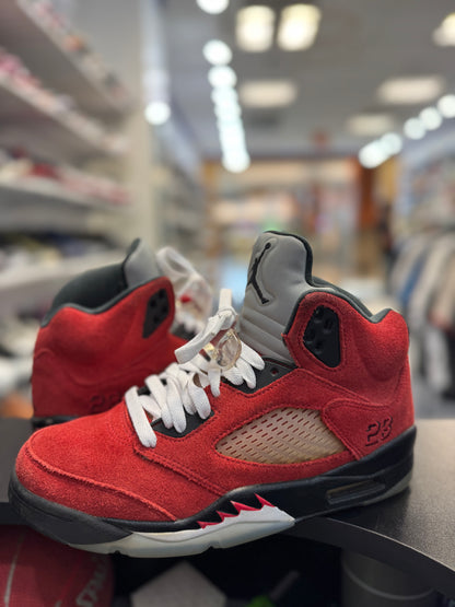 *USED* Jordan 5 Retro Raging Bull Red (2021)