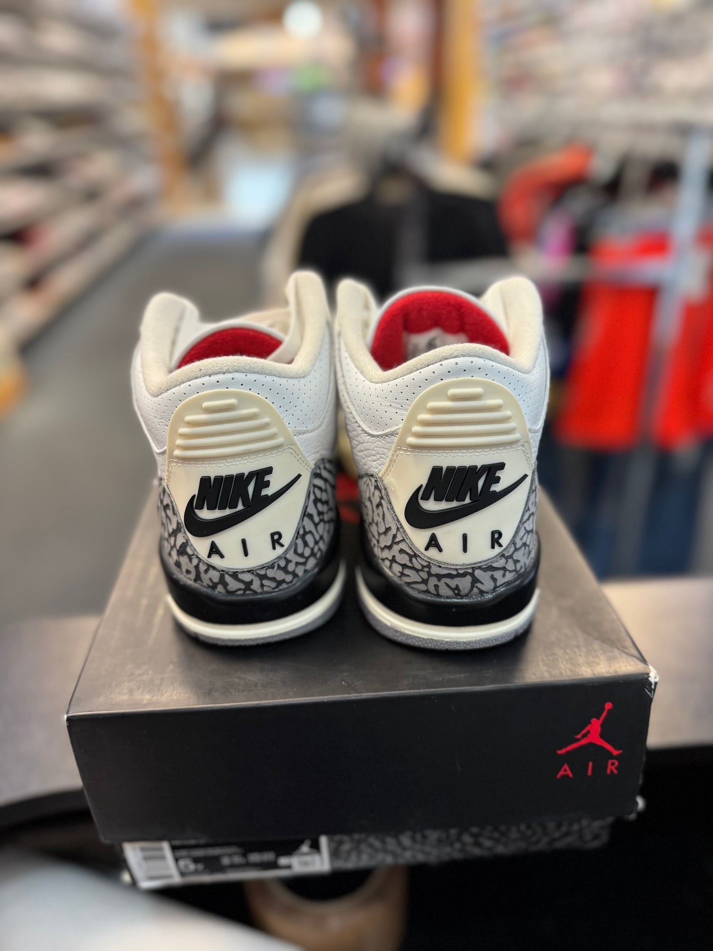 *USED* Jordan 3 Retro White Cement Reimagined (GS)