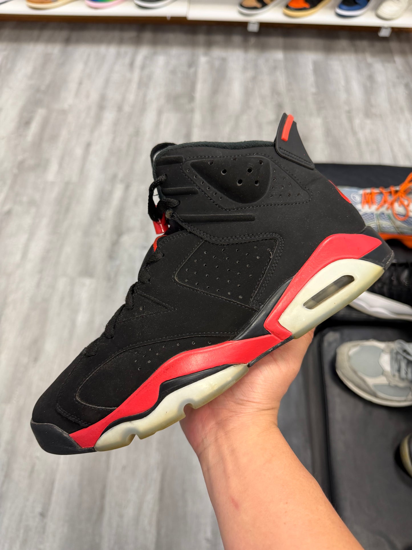 *USED* Jordan 6 Retro Infrared Salesman