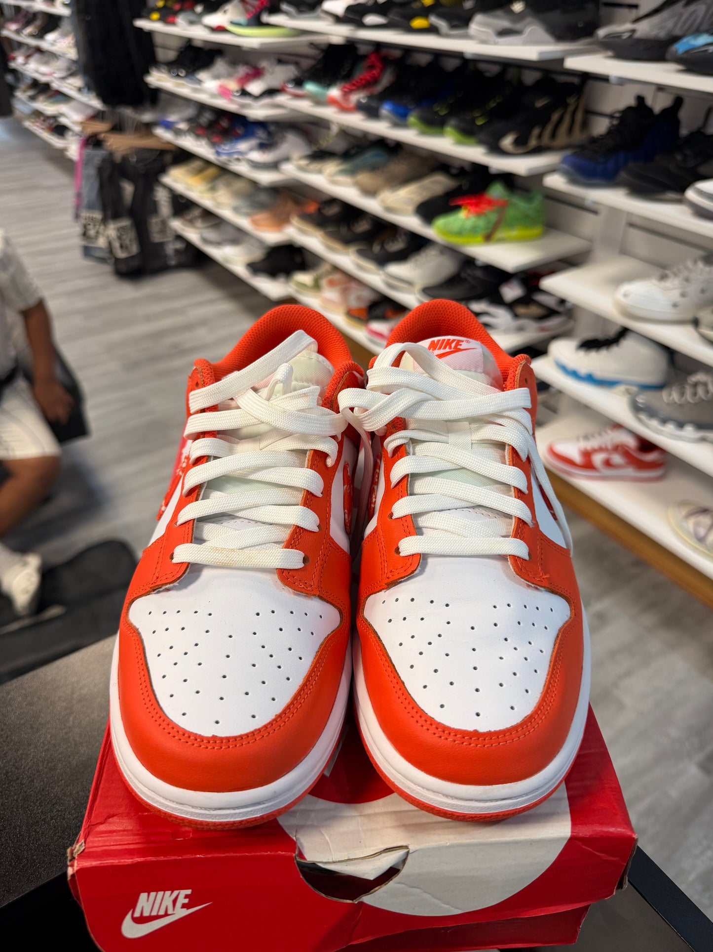 *USED* Nike Dunk Low Essential Paisley Pack Orange (Women's)