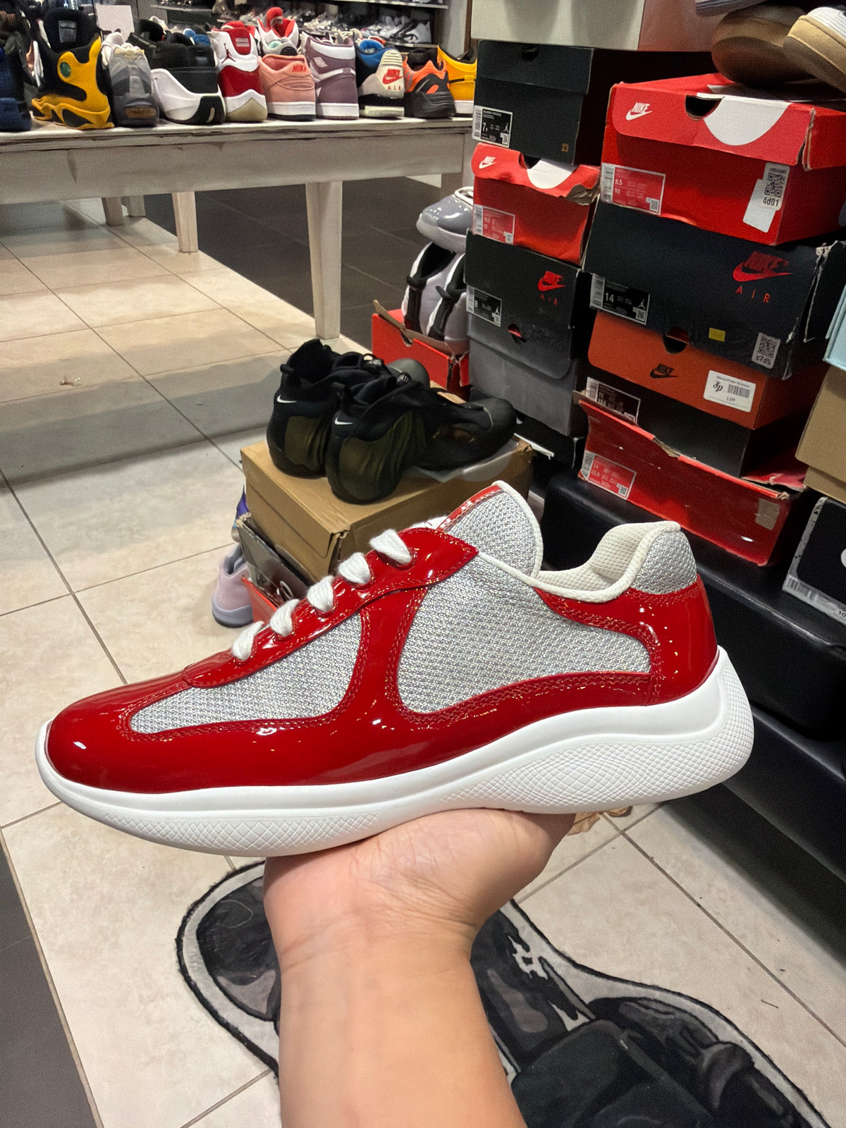 *USED* PRADA CUPS RED