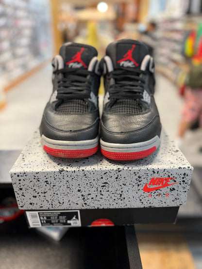*USED* Jordan 4 Retro Bred Reimagined
