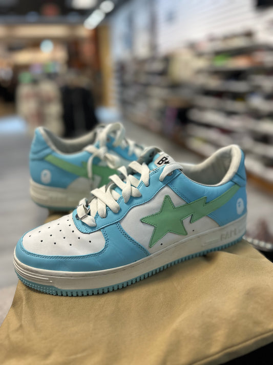 *USED* Bapesta Blue/White/Green
