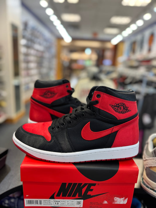 *USED* Jordan 1 Retro High OG Satin Bred