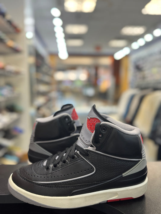 *USED* Jordan 2 Retro Black Cement (GS)
