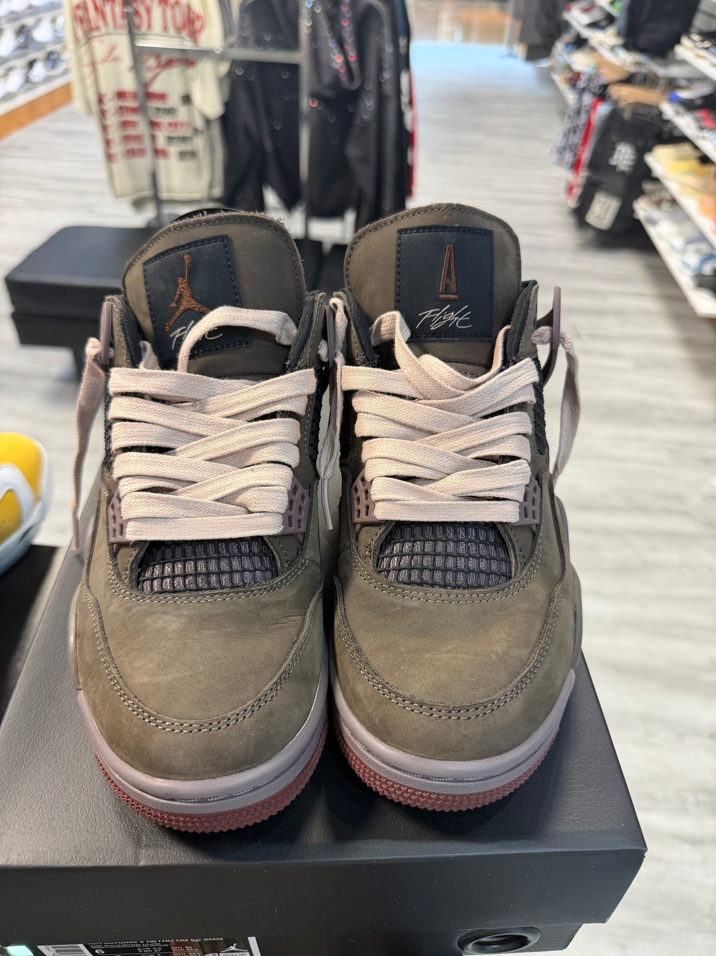 *USED* Jordan 4 Retro SP A Ma Maniére Dark Mocha