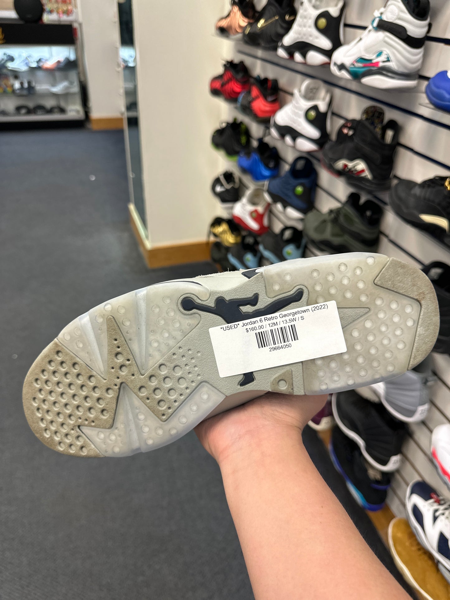 *USED* Jordan 6 Retro Georgetown (2022)