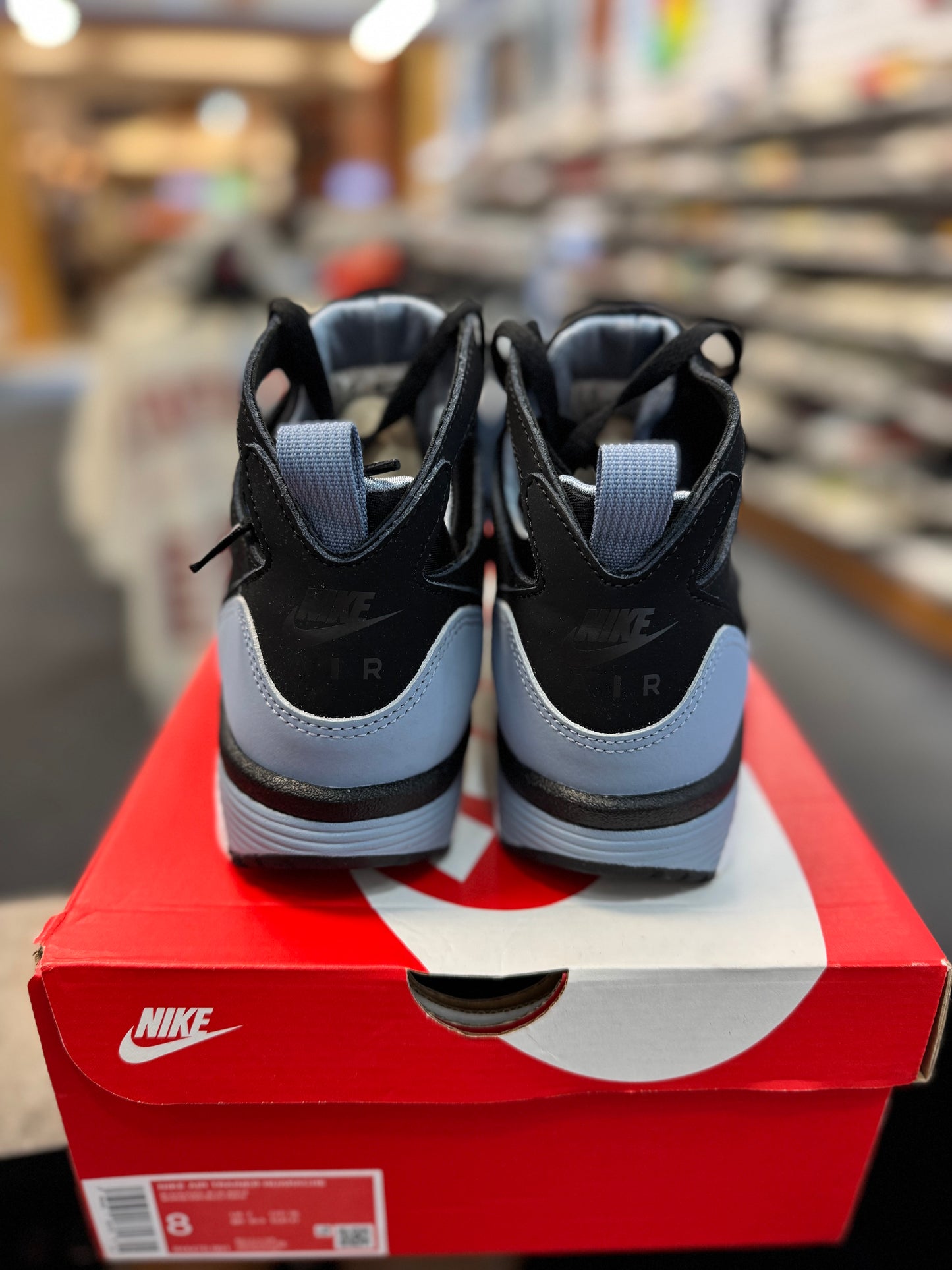 *USED* Nike Air Trainer Huarache Cool Blue Black