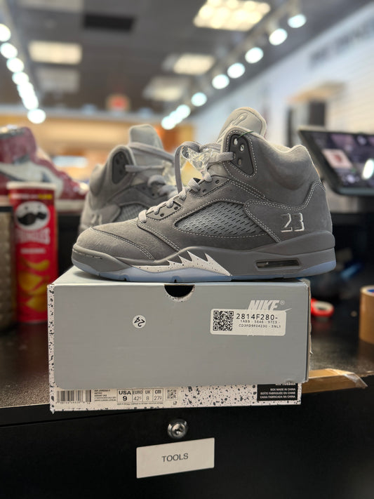 *USED* Jordan 5 Retro Wolf Grey