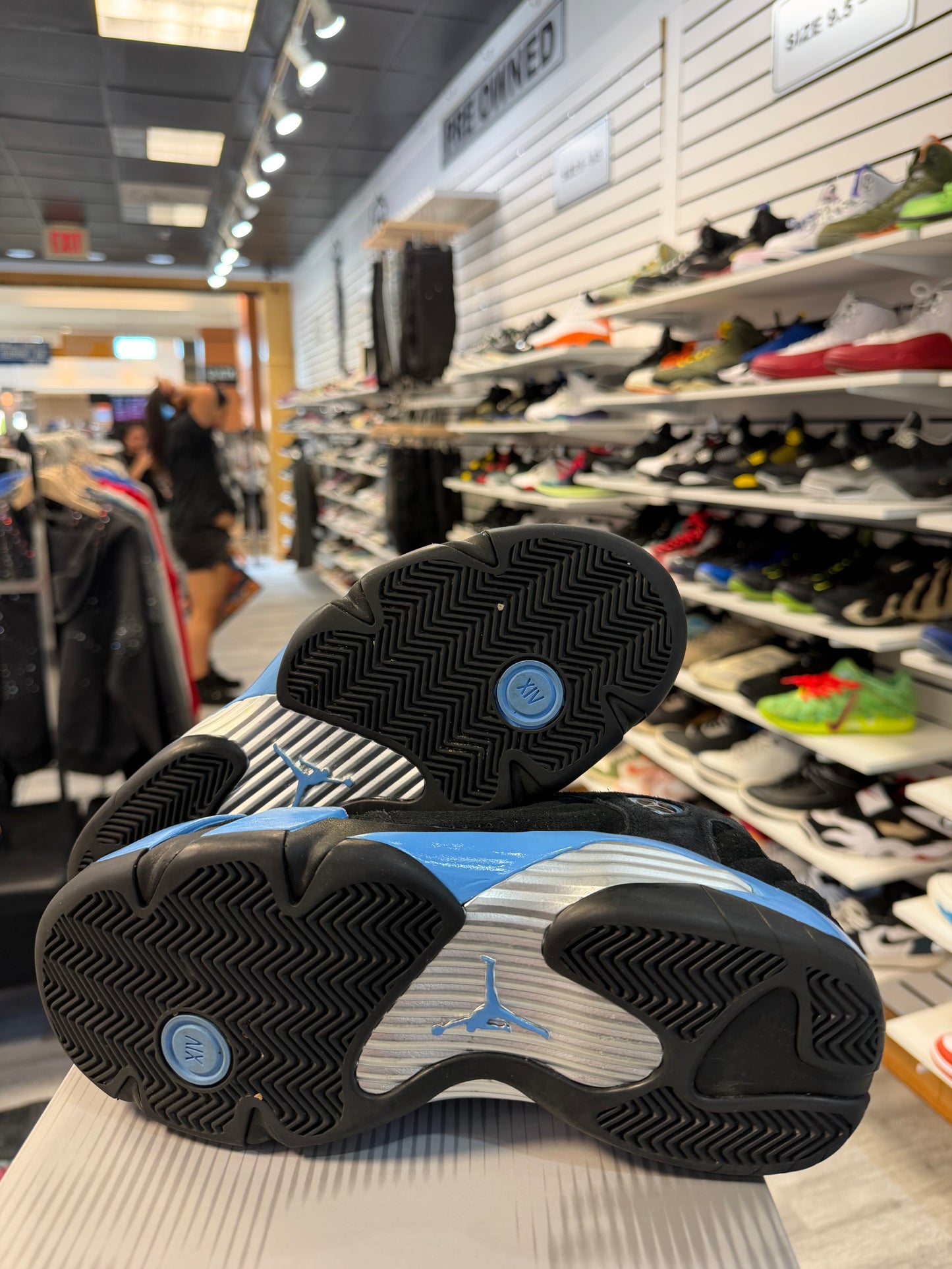 *USED* Jordan 14 Retro Black University Blue (2026)