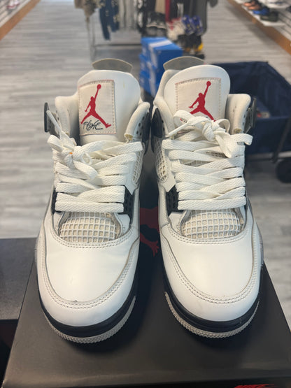 *USED* Jordan 4 Retro White Cement (2025)