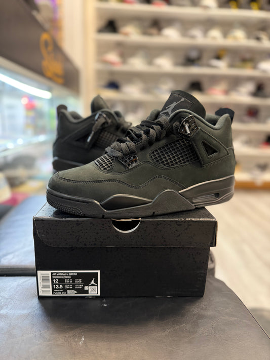 *USED* Jordan 4 Retro Black Cat (2025)