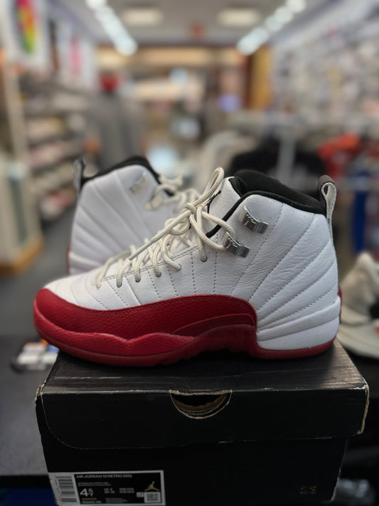 *USED* Jordan 12 Retro Cherry (2023) GS