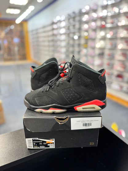 *USED* Jordan 6 Retro Black Infrared