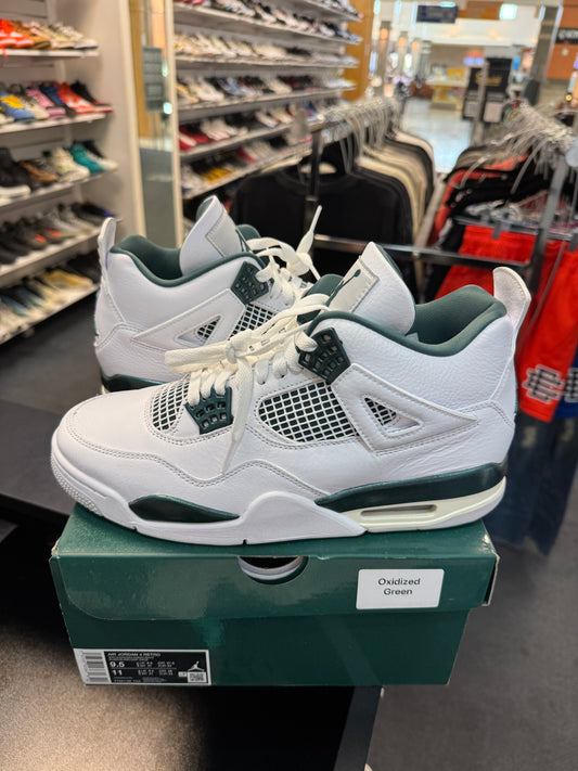 *USED* Jordan 4 Retro Oxidized Green