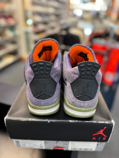 *USED* Jordan 4 Retro Canyon Purple
