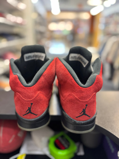 *USED* Jordan 5 Retro Raging Bull Red (2021)