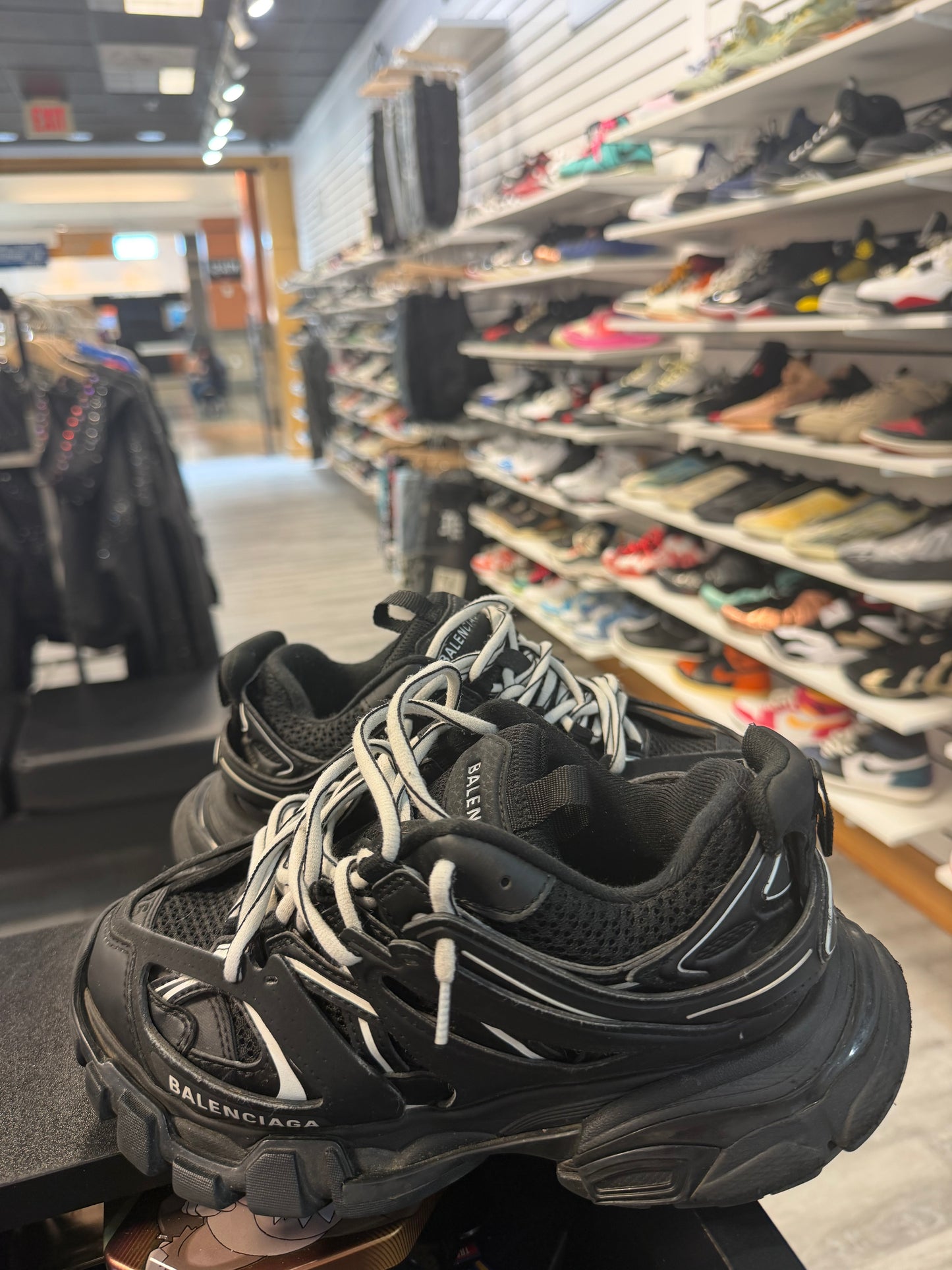 *USED* Balenciaga Track Black