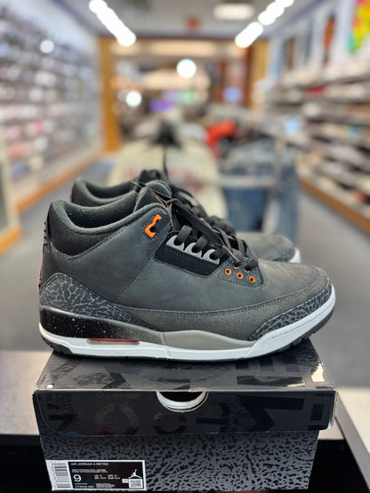 *USED* Jordan 3 Retro Fear Pack (2023)