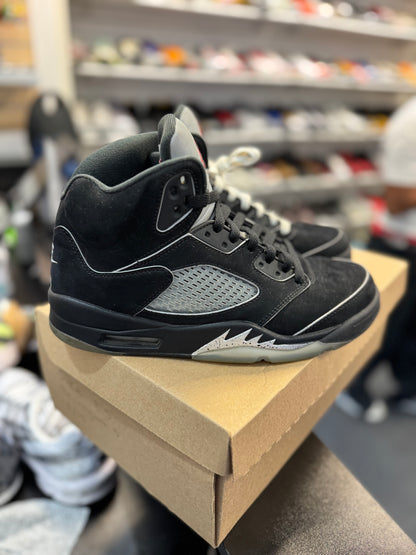 *USED* Jordan 5 Retro OG Black Metallic Reimagined