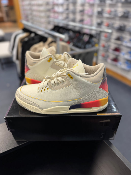 *USED* Jordan 3 Retro SP J Balvin Medellín Sunset