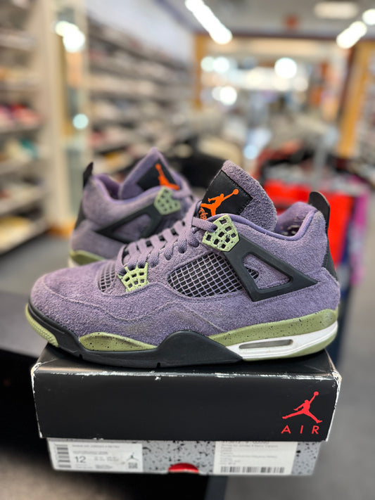 *USED* Jordan 4 Retro Canyon Purple