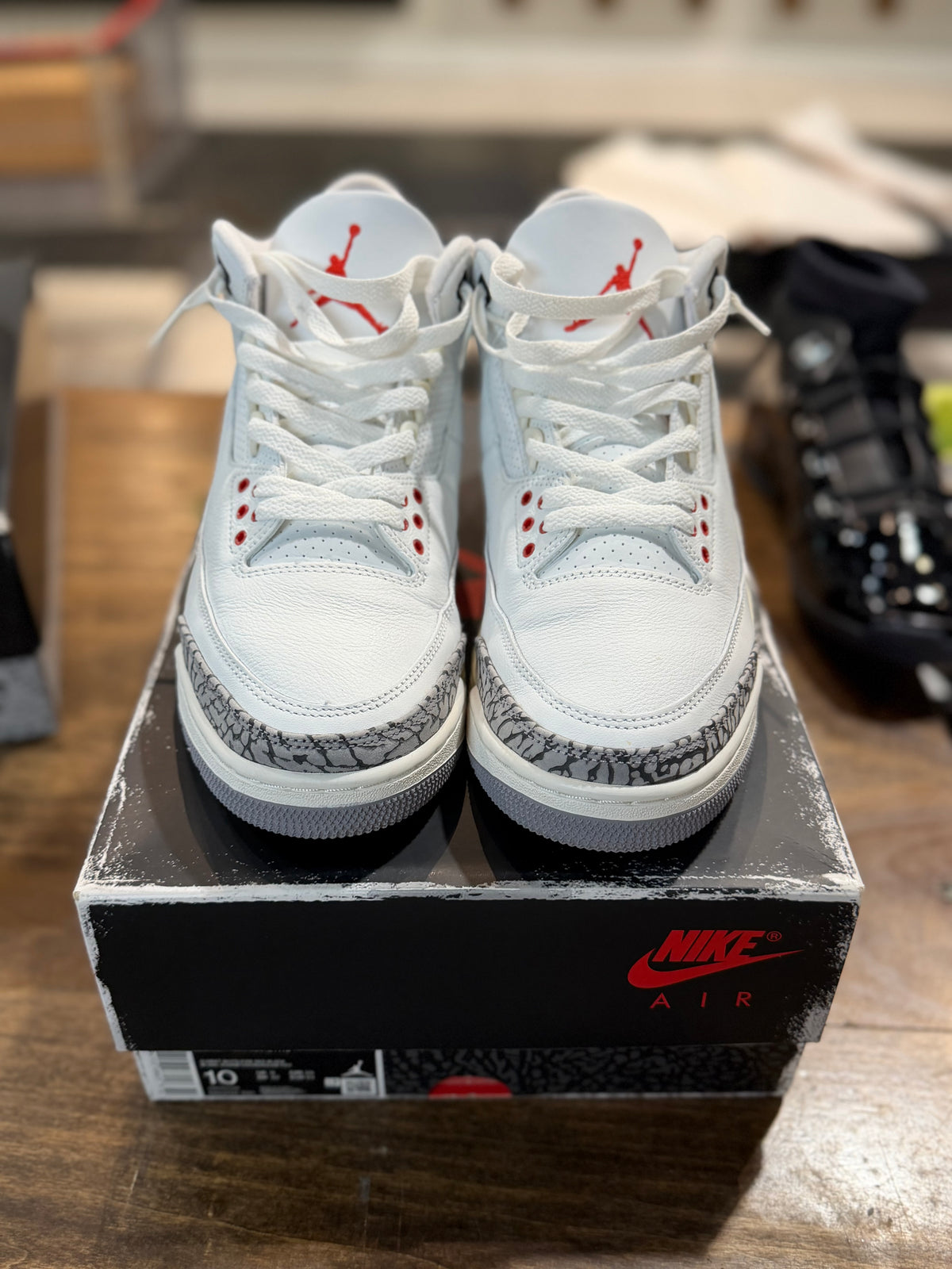 *USED* Jordan 3 Retro White Cement