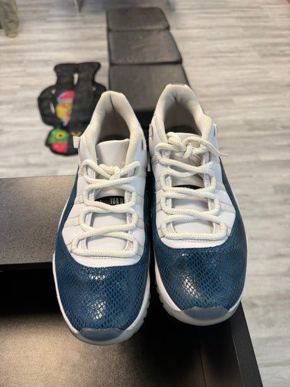*USED* Jordan 11 Retro Low Snake Navy (2019)