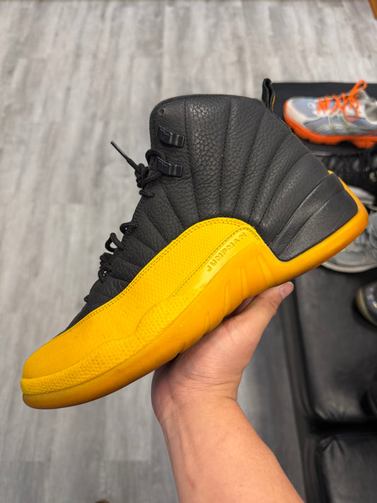 *USED* Jordan 12 Retro Black University Gold